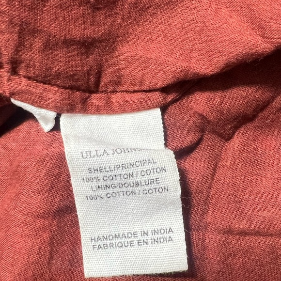 ULLA JOHNSON Eugenia Dress/ Ulla Johnson Henna cotton dress - Picture 10 of 17